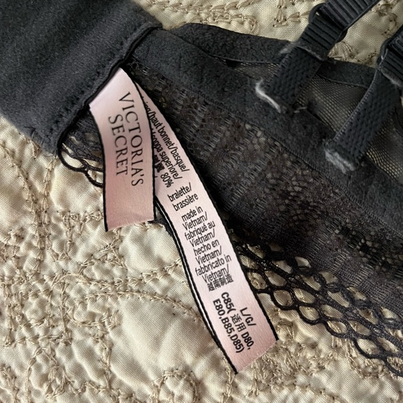 NWOT Victoria’s Secret Gray Lace Bralette - Picture 4 of 8